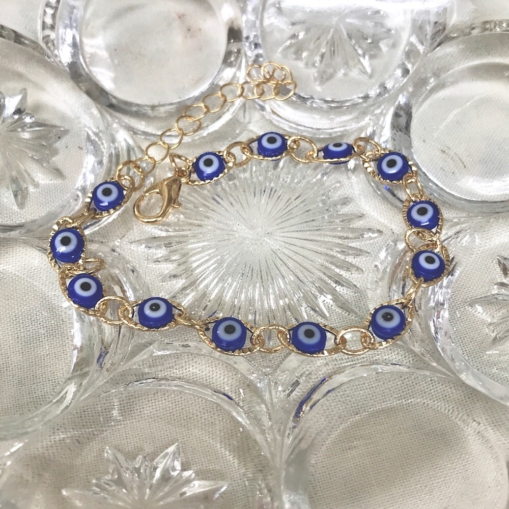 🌻🌻3/$15 Evil Eye 🧿 Protection Dainty Bracelet NEW🌻